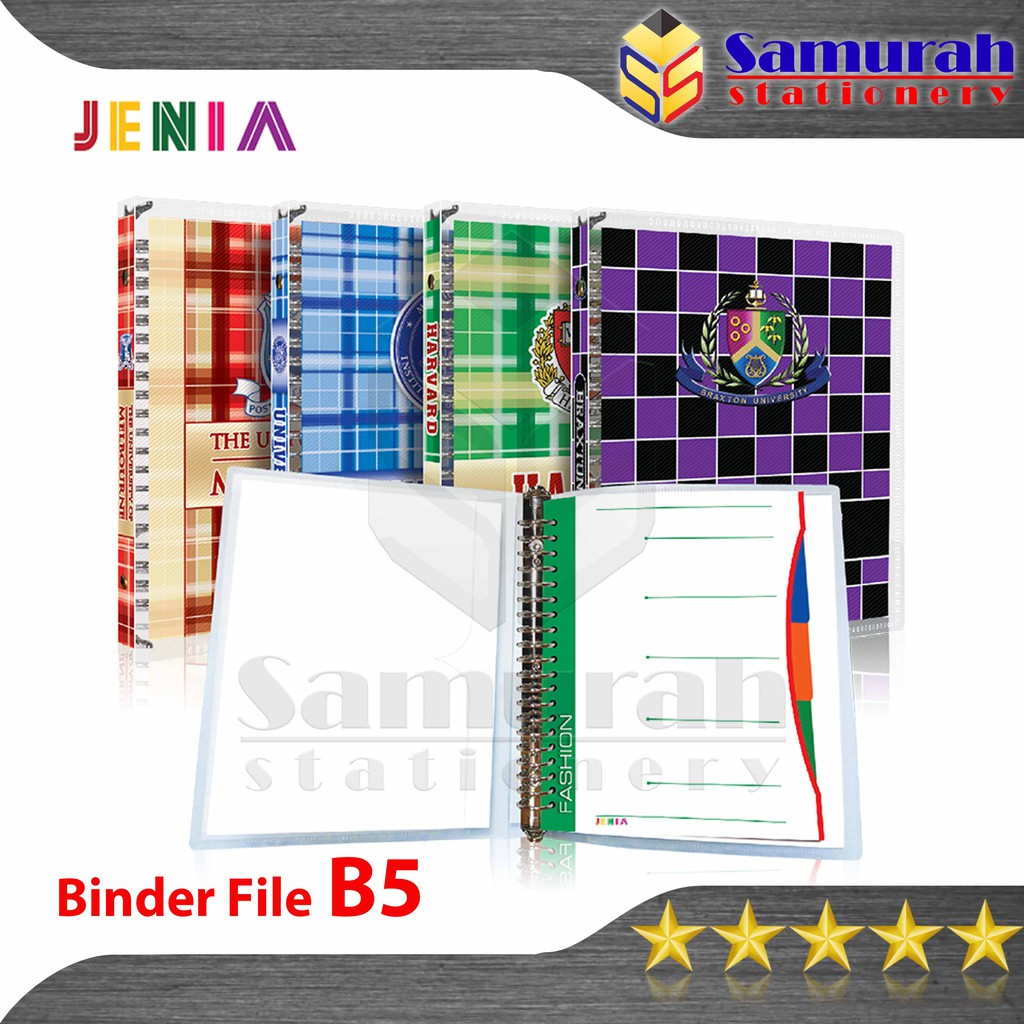 Jual Buku Binder File B5 Batik / Campuss Besar 26 Lubang / Hole ...