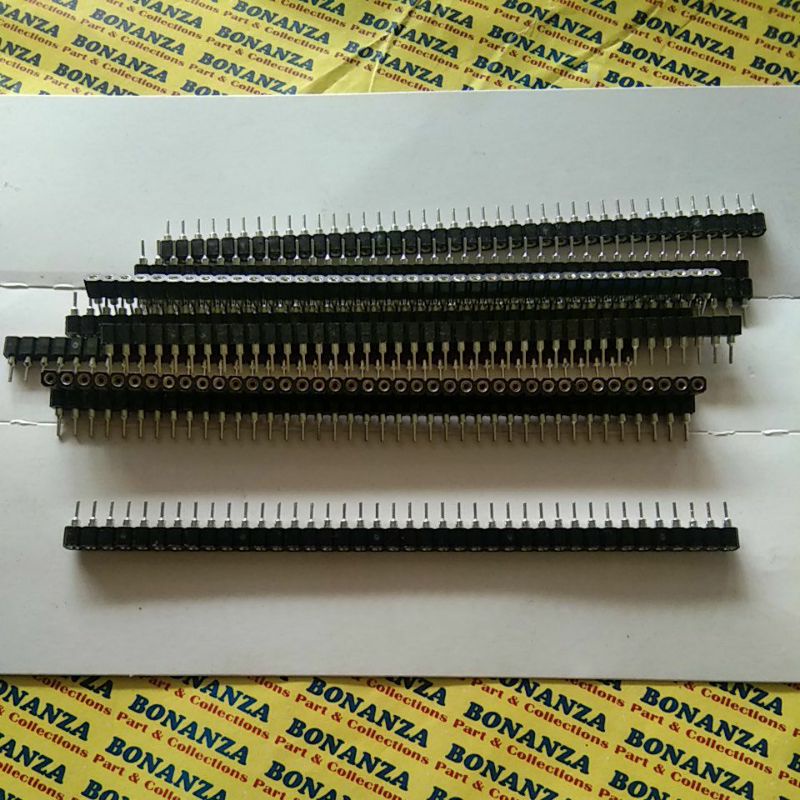 Jual Pin header bulat 1x40 gold | Shopee Indonesia