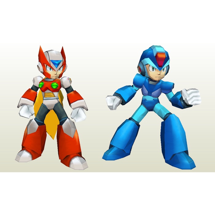 Jual Megaman X Dan Zero Papercraft Shopee Indonesia