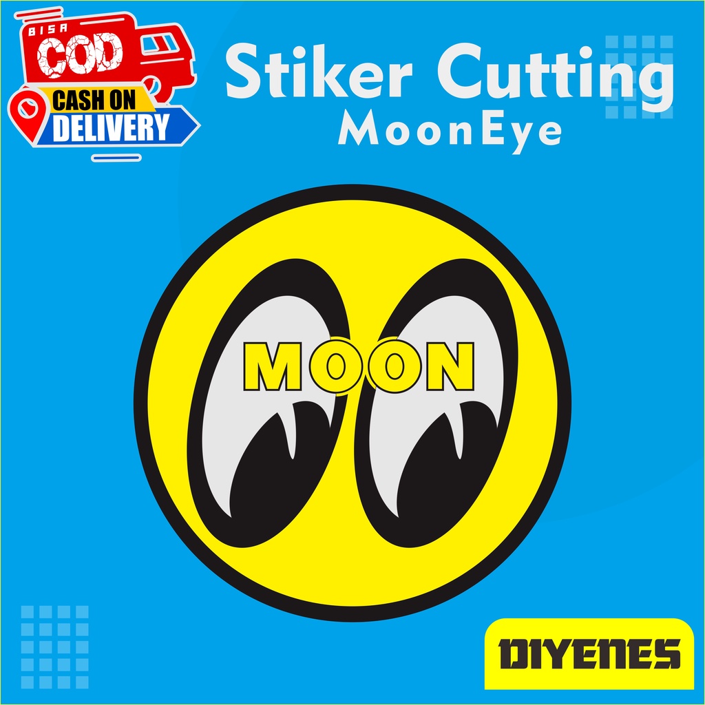 Jual Sticker Cutting Moon Eyes, Sticker Cutting Menyala | Shopee Indonesia