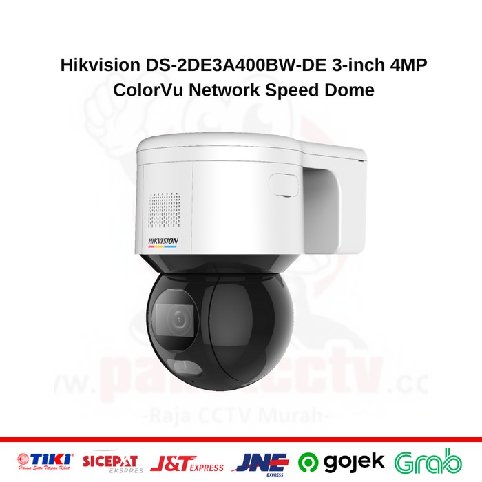 Jual Hikvision DS-2DE3A400BW-DE ColorVu Network Speed Dome Mini PTZ 3 ...