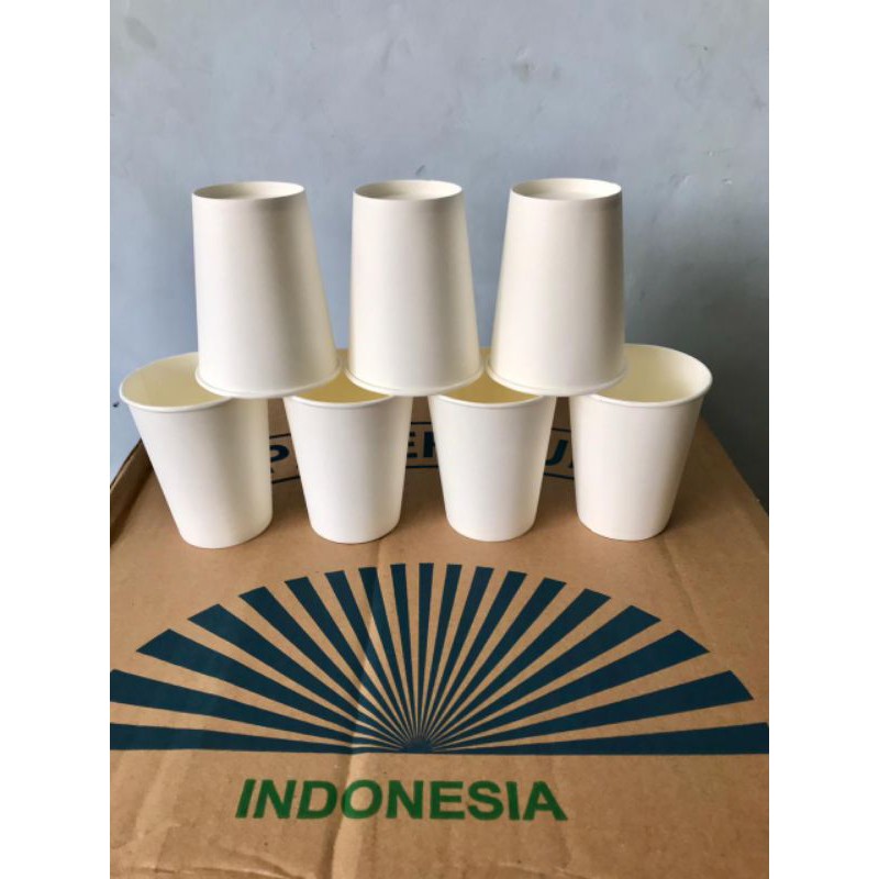 Jual Papercup 8 oz Putih Pappercup 8 oz isi 50 Pcs | Shopee Indonesia