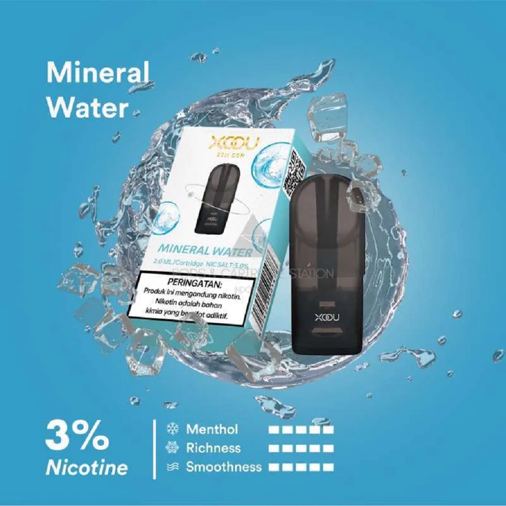 Jual [ Mineral Water ] [Isi 2] Relx Infinity Essential Pods XOOU RELX ...