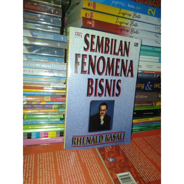 Jual ORIGINAL BUKU SEMBILAN FENOMENA BISNIS - RHENALD KASALI | Shopee ...