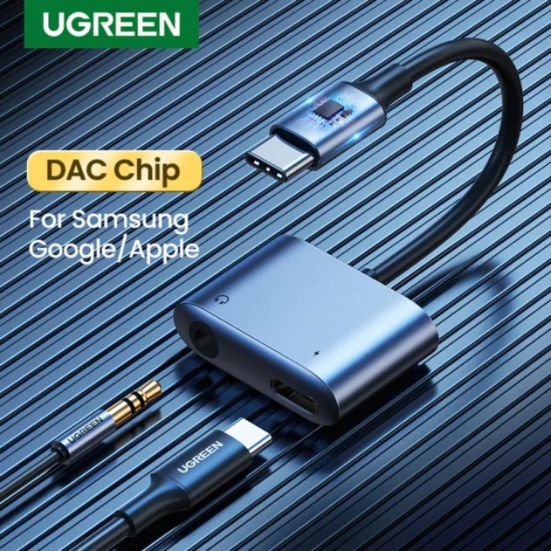 Jual Splitter / Audio Converter Type C DAC Ugreen Original | Shopee ...