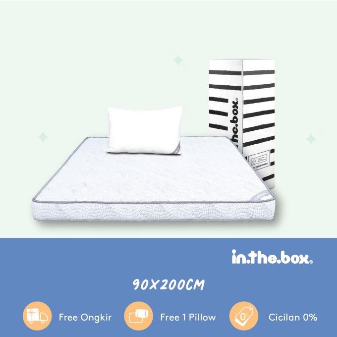 Jual KASUR SPRING BED IN THE BOX HYBRID TEBAL 15CM UKURAN 90X200