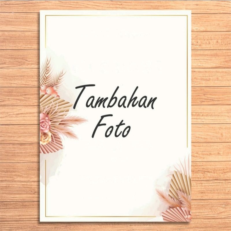 Jual Tambah foto Undangan | Shopee Indonesia