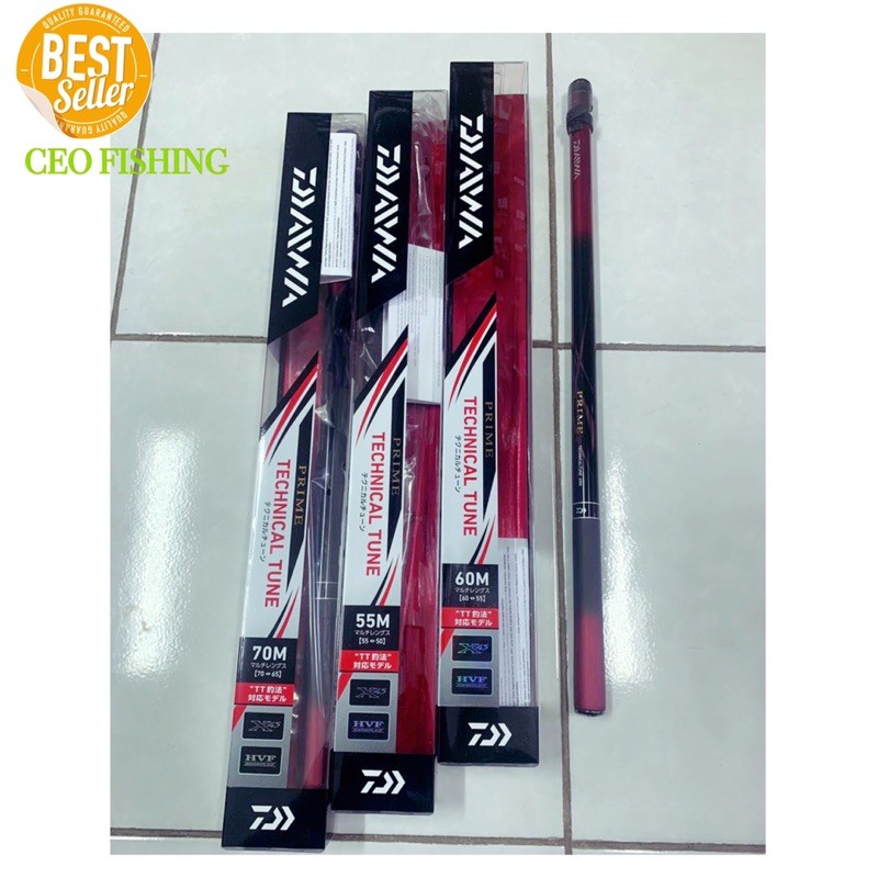 Joran Tegek Pole Daiwa Prime Technical Tune 55 MR | 60 MR | 70 MR