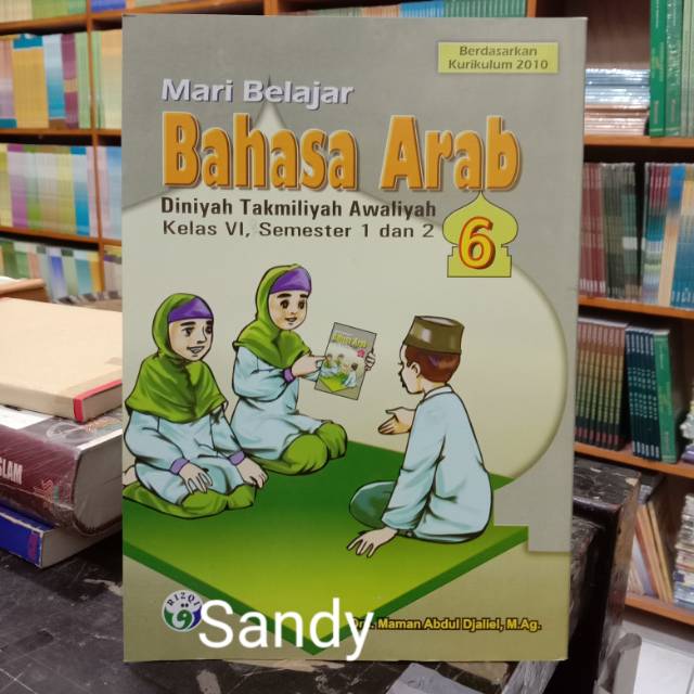 Jual Buku Mari Belajar Bahasa Arab Kelas 6 DTA(Diniyah Takmiliyah ...