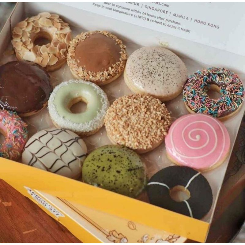 Jual DONUT JCO 2 lusin 24 donut besar Shopee Indonesia