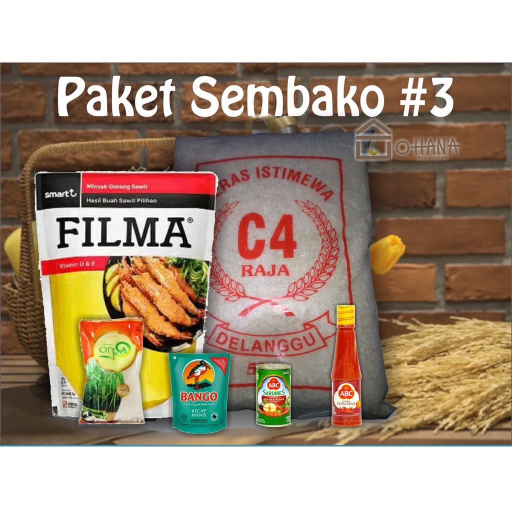 Jual DAn - Paket Sembako 3 Hampers Parcel Bingkisan Hadiah Lebaran ...