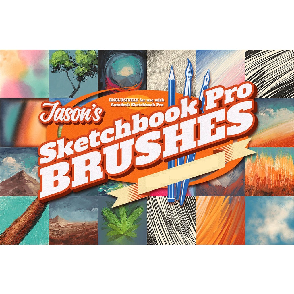 Jual Procreate Brush - Jason's Sketchbook Pro Set | Shopee Indonesia