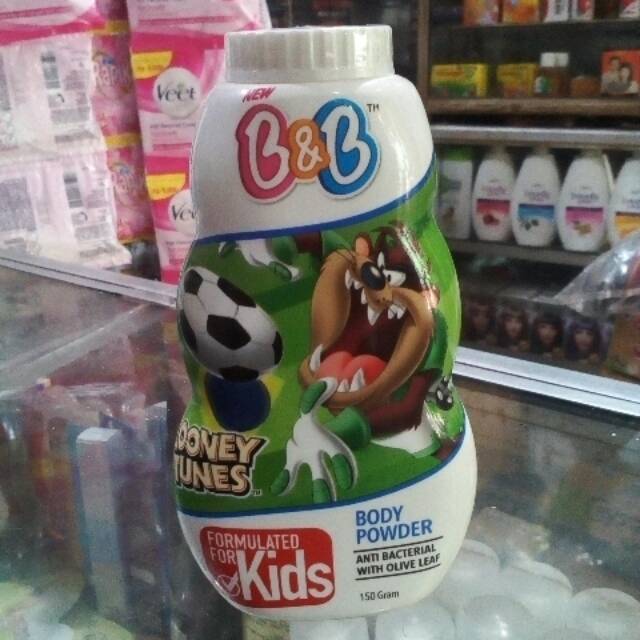 Jual B&B Kids Body Powder Bedak Anak-Anak Looney Tunes 150 gram ...
