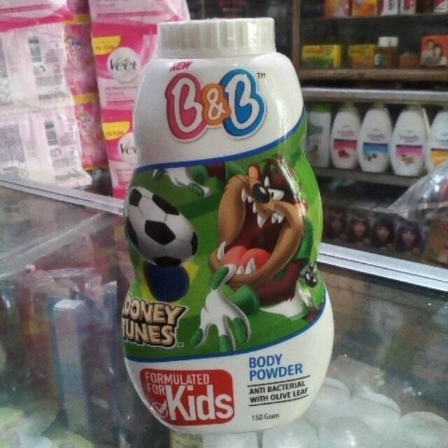 Jual B&B Kids Body Powder Bedak Anak-Anak Looney Tunes 150 Gram ...