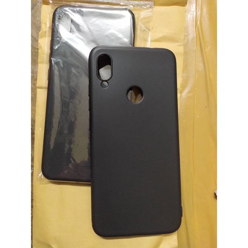 Jual Case REDMI NOTE 7 KoRi Model Cafele Slim Black Matte List TPU ...