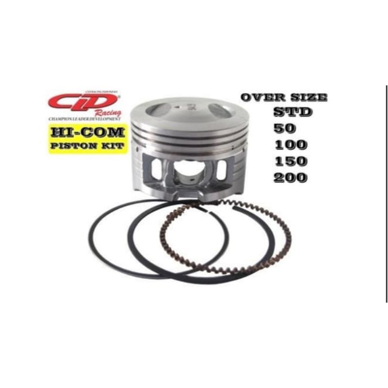 Jual PISTON CLD RACING KIT SEMI HI DOME KHARISMA SUPRA 125 Grend Supra