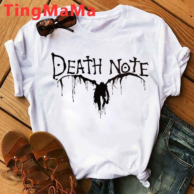 Jual Baju Kaos Anime Death Note - Lawliet - Misa Amane - Ryuk - Near T ...