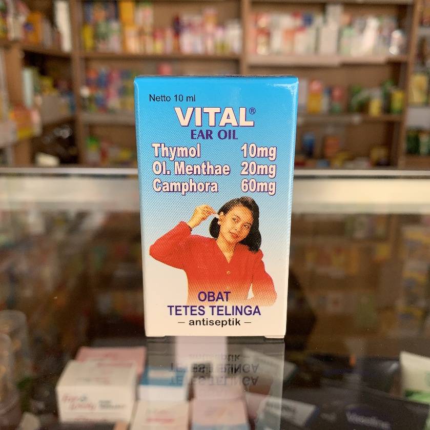 Jual Vital Obat Tetes Telinga Ukuran 10ml | Shopee Indonesia