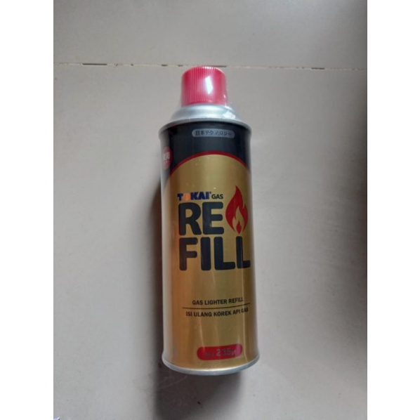 Jual Gas isi ulang korek api Tokai 235 gr/Gas reffil korek api 235gr ...
