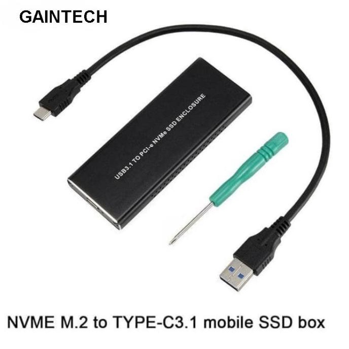 Jual Usb To M Nvme Ssd Enclosure Casing M Nvme Type C