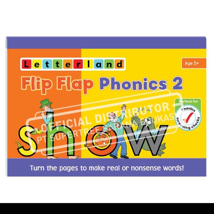 Jual Buku Pelajaran Bahasa Inggris Tk / Letterland Flip Flap Phonics 2 ...