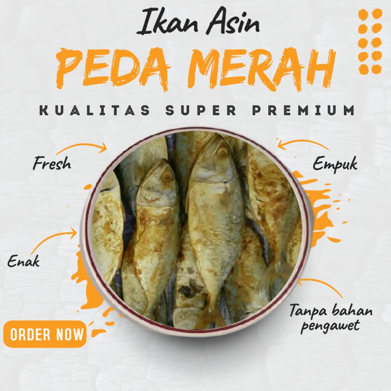 Jual Ikan Asin Peda Merah Kualitas Super Premium Shopee Indonesia