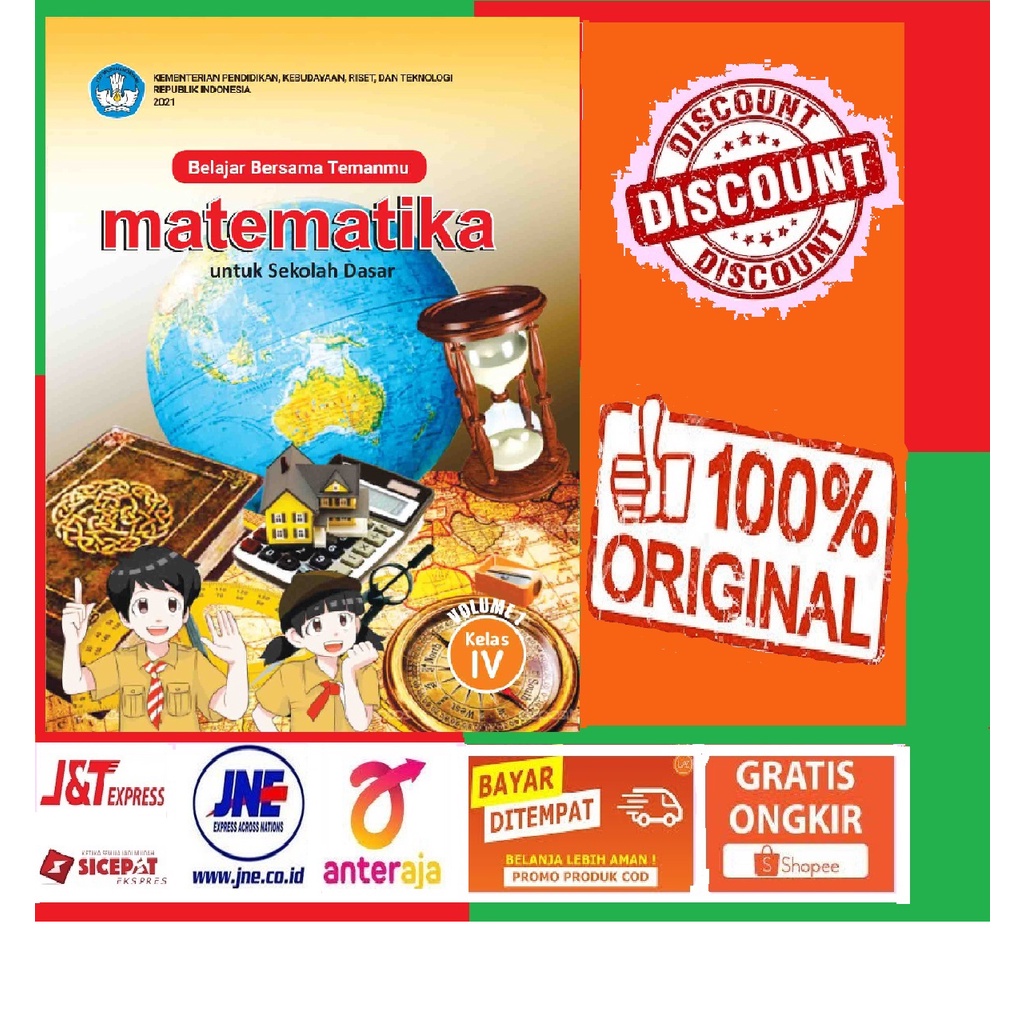 Jual Buku Siswa Kurikulum Merdeka SD/MI - Matematika SD/MI Kelas 4 ...