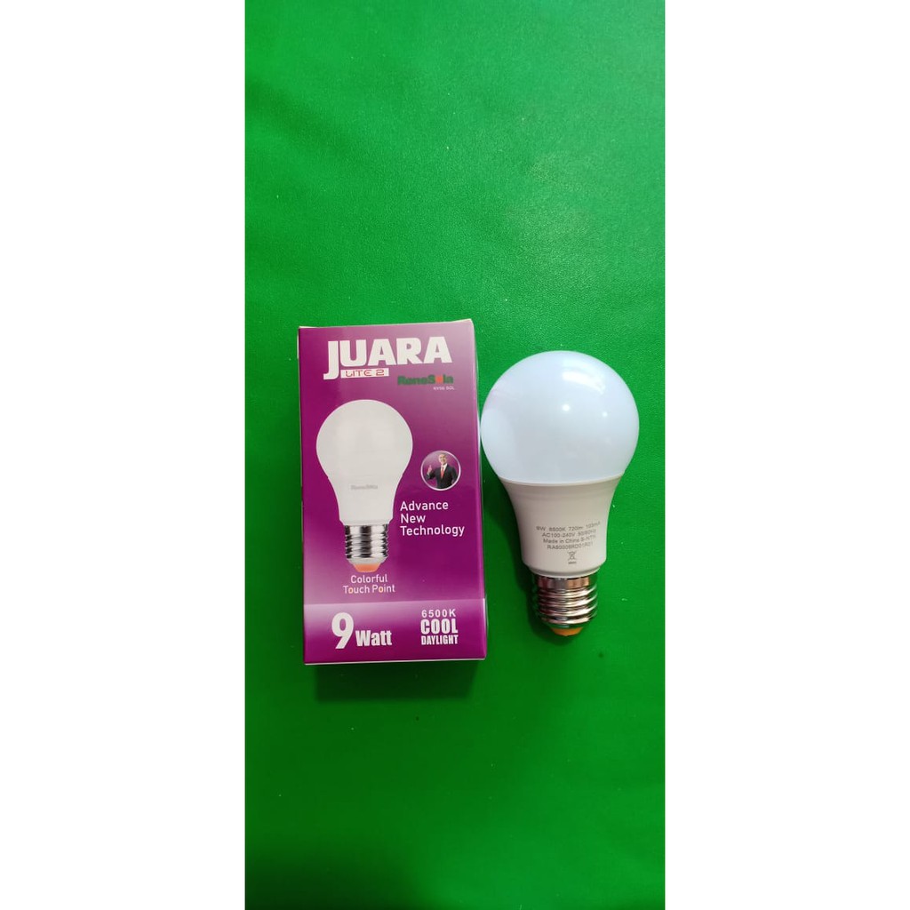 Jual LAMPU RENESOLA LED BULB JUARA LITE 2 COOL DAYLIGHT 9 Watt | Shopee