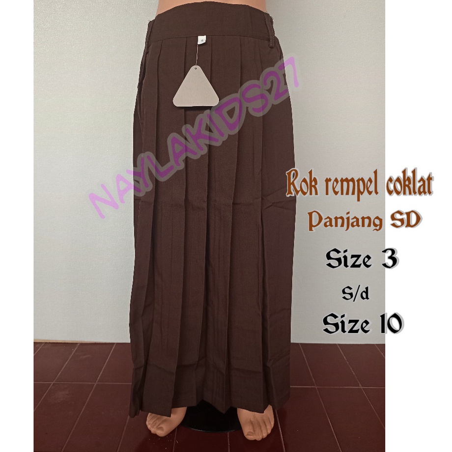 Jual Rok rempel panjang pramuka sekolah sd | Shopee Indonesia