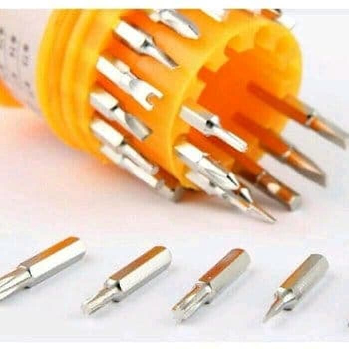 Jual 31 in 1 Multifungsi Obeng Set Reparasi Lengkap EDC Tools Kit Set ...