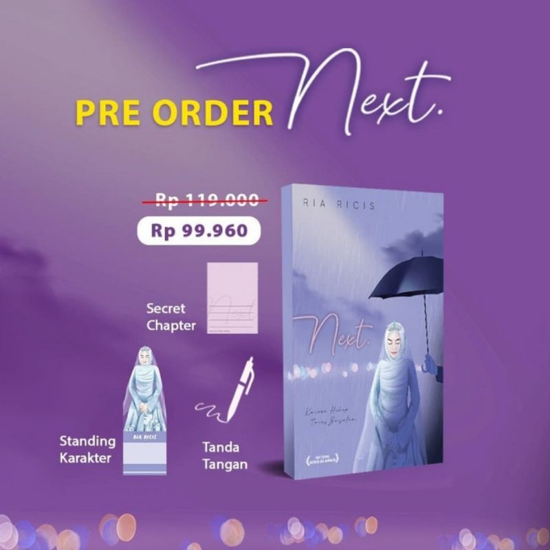 Jual Novel Next Limited Version - Buku Ria Ricis (Plus Bonus) | Shopee ...
