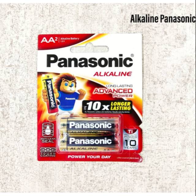 Jual BATERAI ALKALINE PANASONIC AA (PCS) | Shopee Indonesia