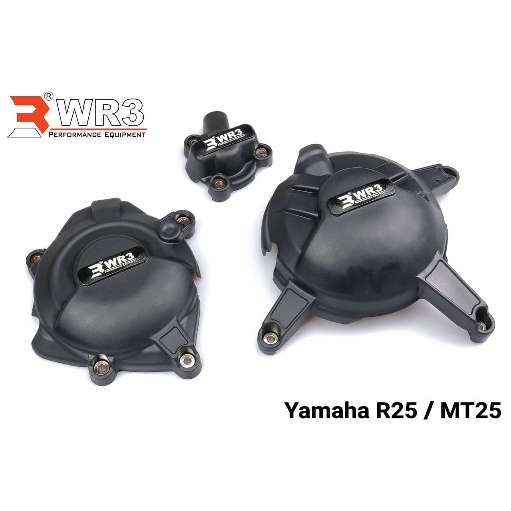 Jual Cover Engine / Engine Guard WR3 Yamaha R25 / MT25 Original