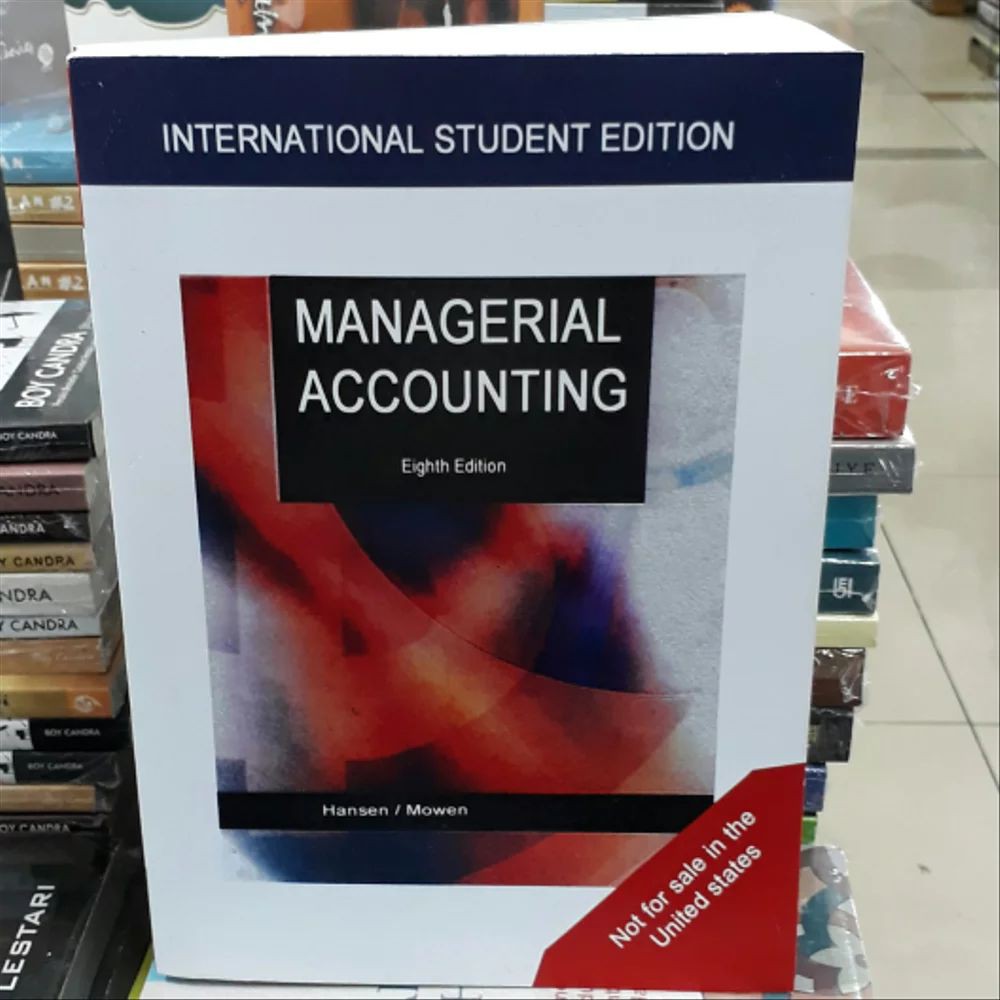 Jual BUKU MANAGERIAL ACCOUNTING AKUNTANSI MANAJERIAL HANSEN MOWEN ...