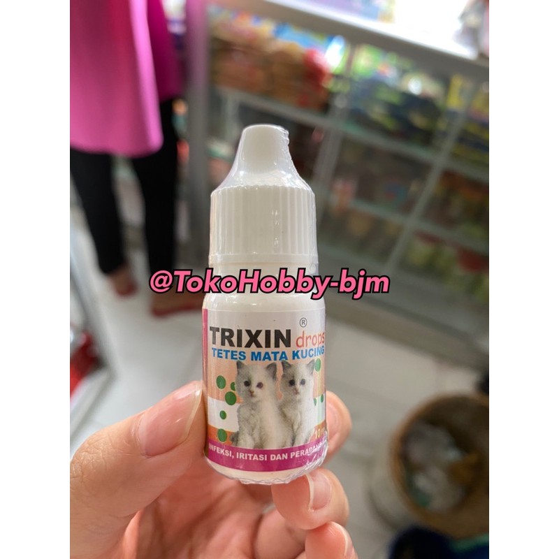 Trixin Drops Cat - Obat Hewan Tetes Mata Kucing