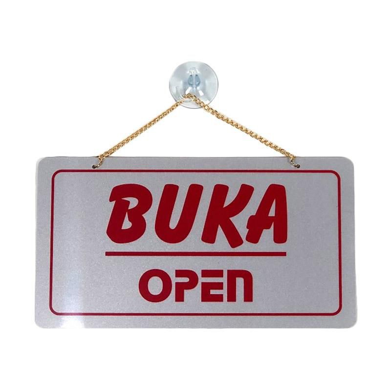 Jual Sign Label Buka Tutup Sign Board Acrylic Close Keren Shopee