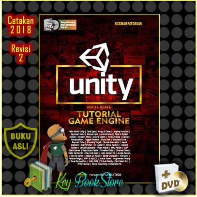 Jual Buku unity Tutorial Game Engine edisi Revisi +CD | Shopee Indonesia