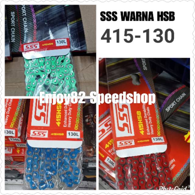 Jual Rantai sss Rante Sss Original ukuran 415 - 130 Hsb warna | Shopee ...