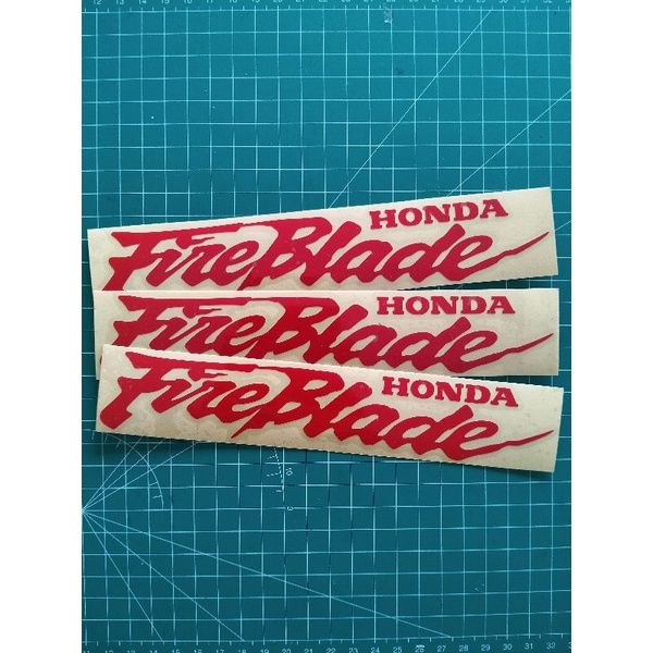 Jual Cutting sticker Honda Fireblade - Stiker cutting Honda Fireblade ...