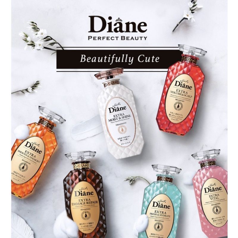 Jual MOIST DIANE SHAMPOO Made In Japan 450ml Shopee Indonesia