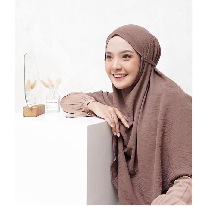 Disa Hijab - Bergo Cringkel Airflow Premium /Bergo Cringkle