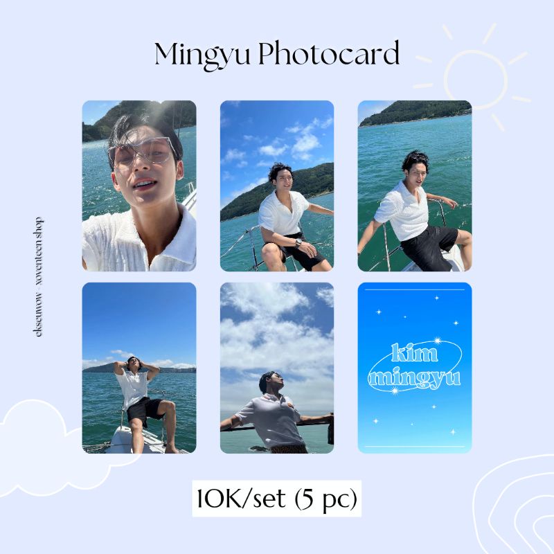 Jual Seventeen Kim Mingyu Photocard Pantai Beach (fanmade) | Shopee ...