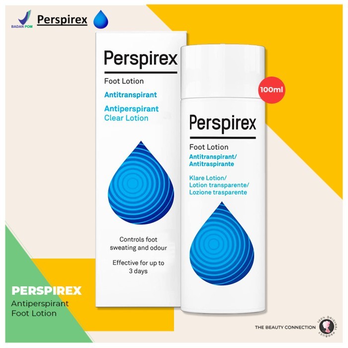 Jual PERSPIREX HAND & FOOT LOTION / Deodorant Kaki & Tangan 100ml
