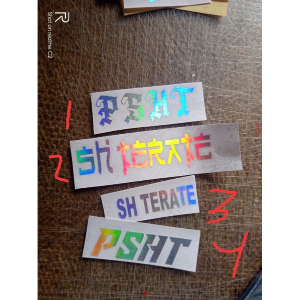 Jual stiker sh terate | Shopee Indonesia