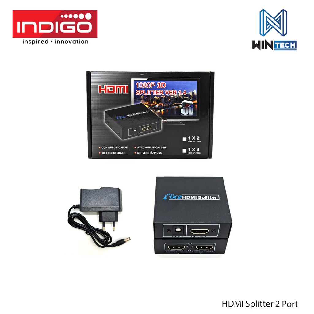 Jual Hdmi Splitter X Port Shopee Indonesia