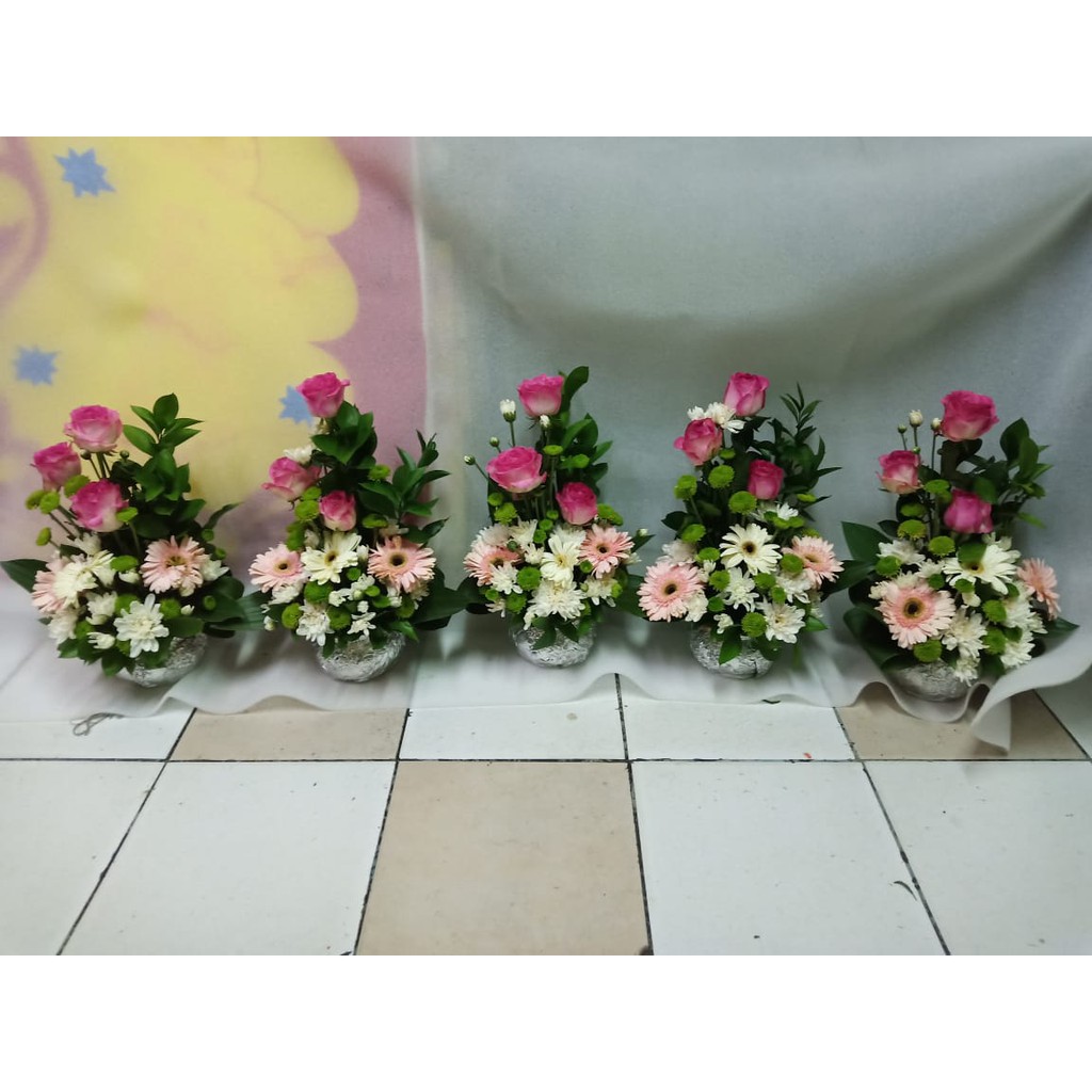 Jual CENTER PIECE | BUNGA CENTER PIECE | BUNGA MEJA | BUNGA AKAD ...