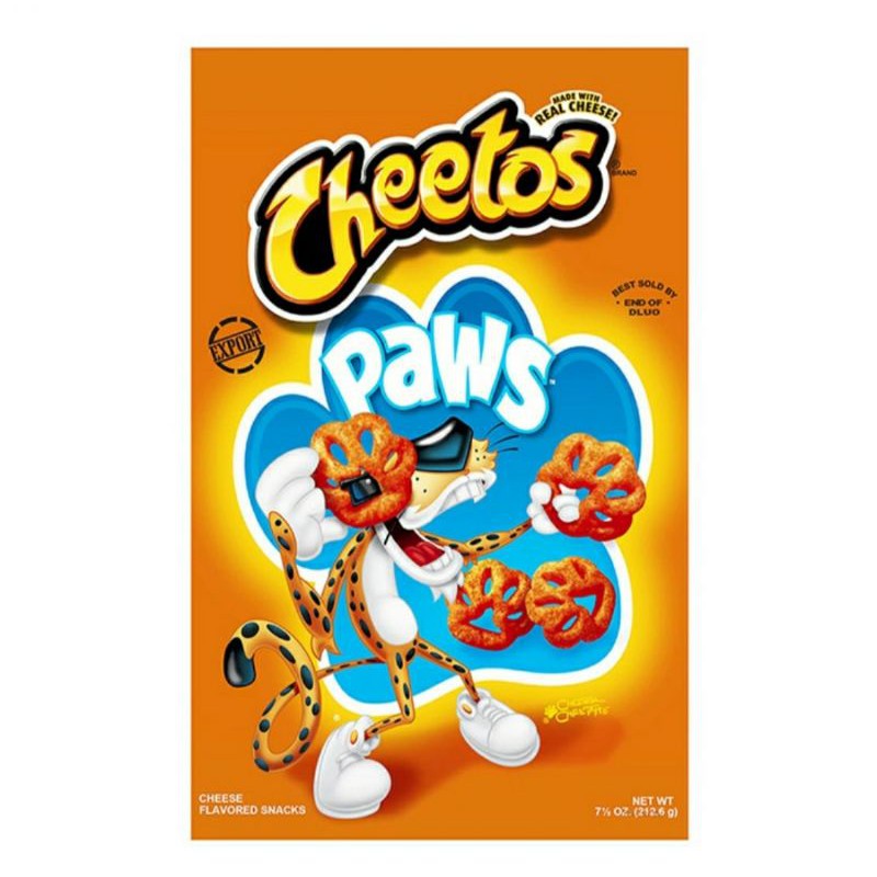 Jual Cheetos Cheese Paws Flamin Hot Puffs Rare Crunchy Cheddar