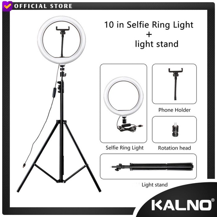 Jual Lampu Tik Tok Ring Light O Lampu Make Up Youtube 26 Cm Tripod