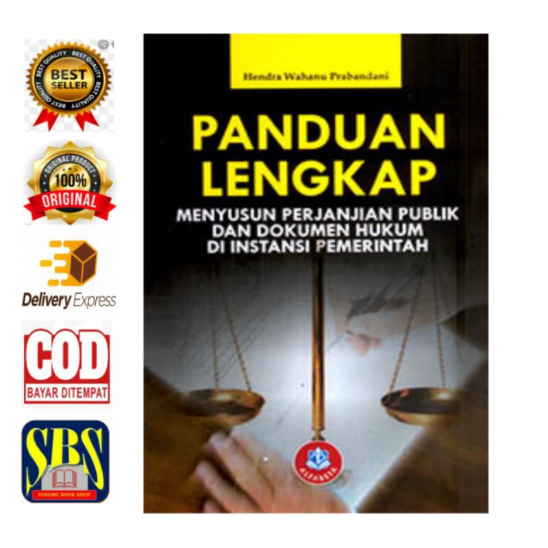 Jual Panduan Lengkap Menyusun Perjanjian Publik Dan Dokumen Hukum ...