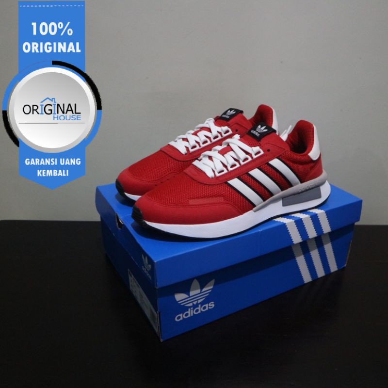 Jual Sepatu Sneakers Adidas Retroset Scarlet FW4869 Original BNIB Shopee Indonesia